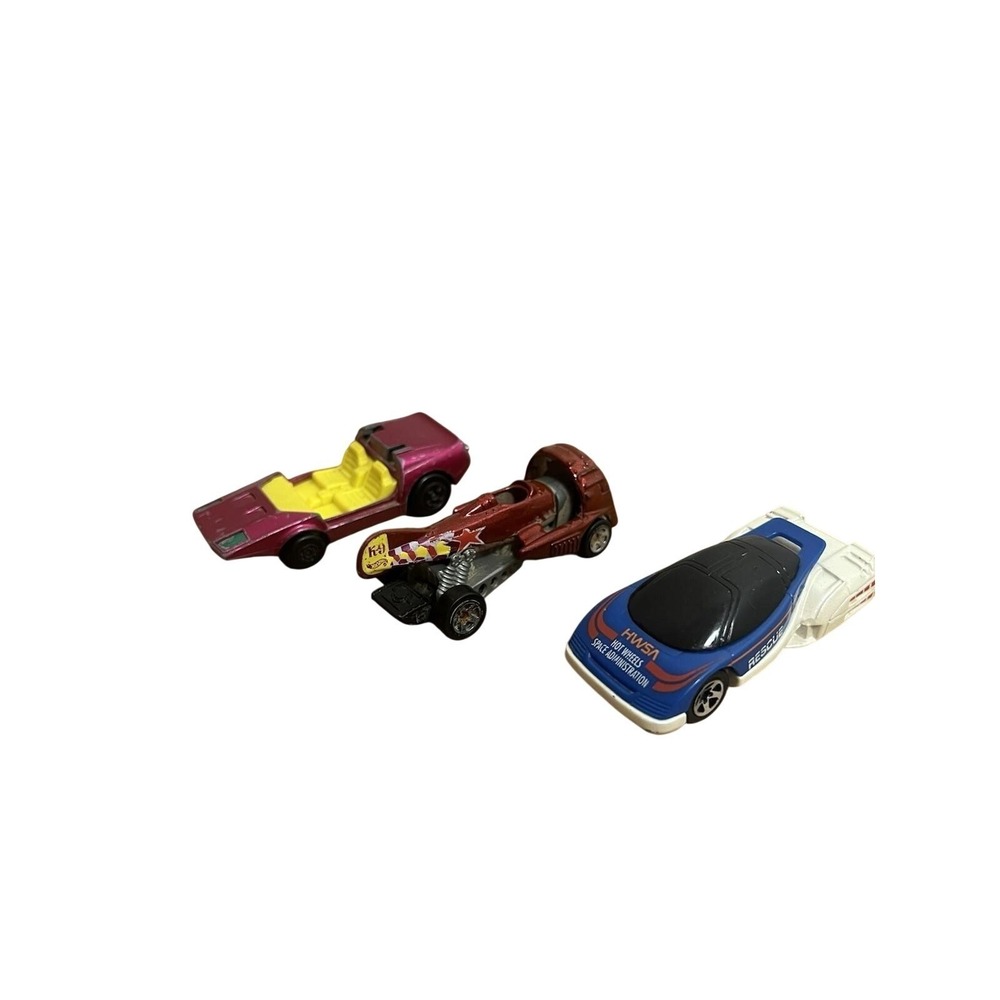 Vtg Hotwheels Matchbox lot (3) Cars Dogfighter‎ Rescue Diecast Collectibles
